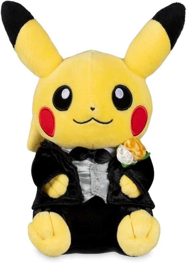 Pokémon Center: Pikachu Wedding: Wedding Tuxedo Pikachu (Male) Plush