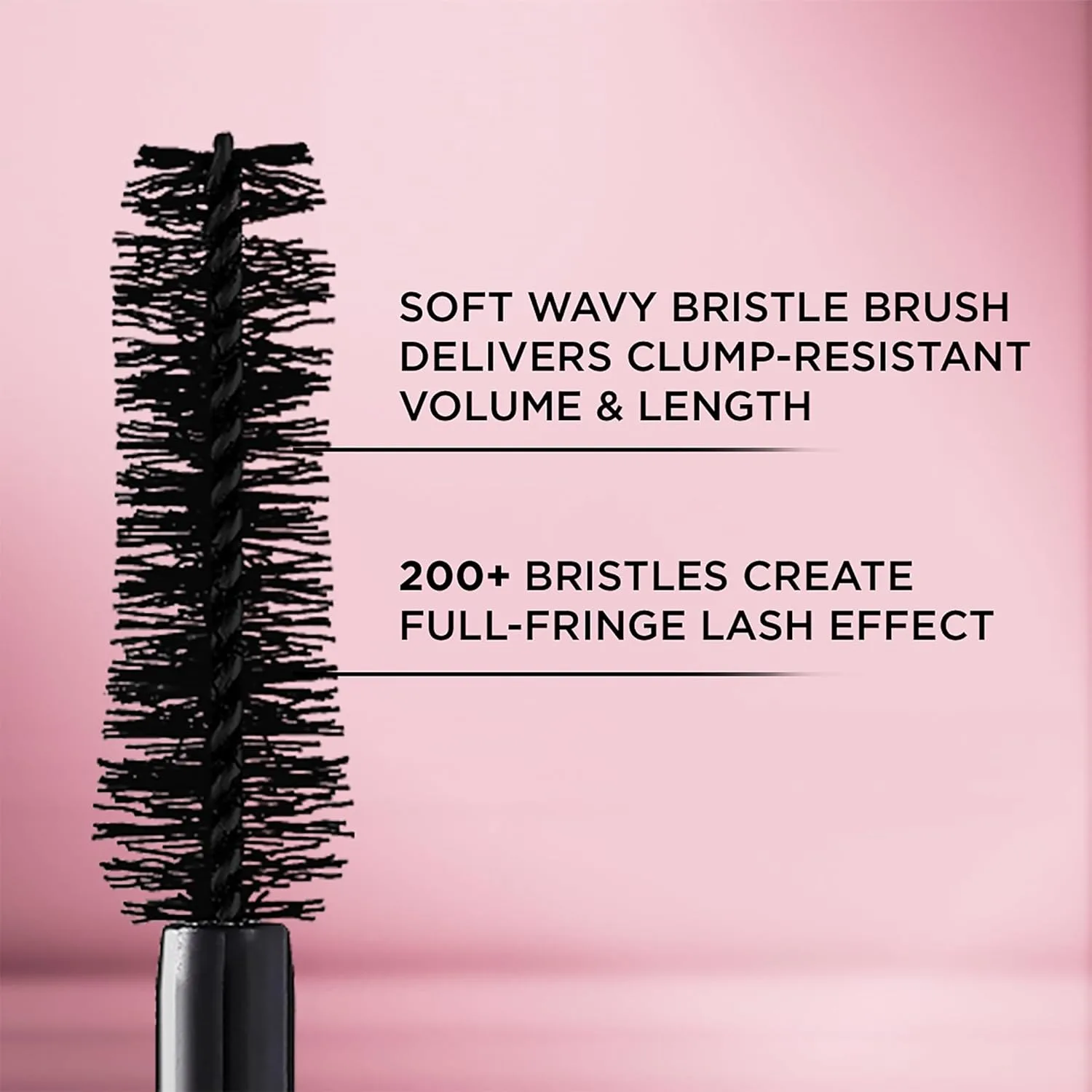L'Oreal Paris Voluminous Lash Paradise Washable Mascara, Volumizing, Lengthening and Thickening Eye Makeup For Fuller-Looking Lashes, Blackest Black, 0.28 Fl Oz (Pack of 2) (Packaging May Vary)