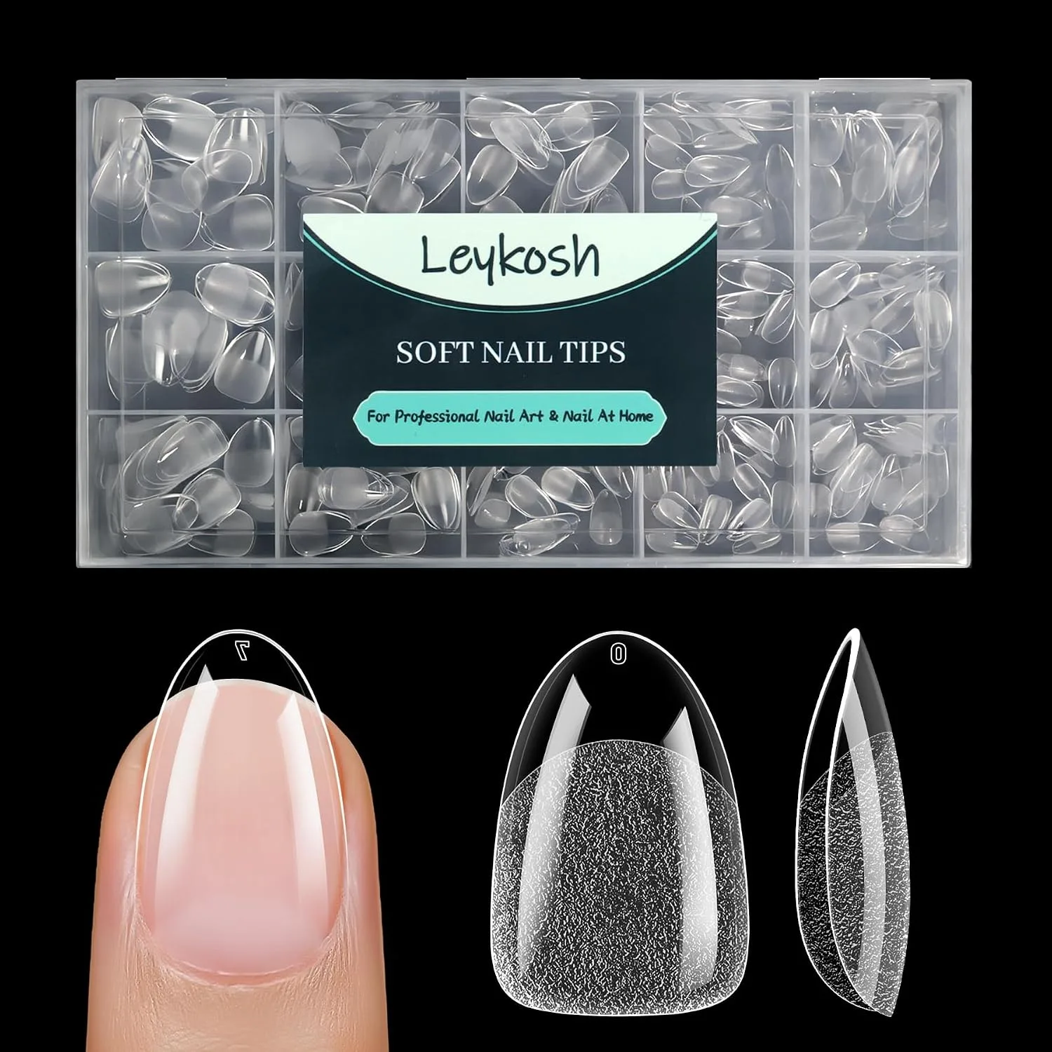 LEYKOSH Nail Glue and Remover Pen Set, 10g Glue 5ml Remover