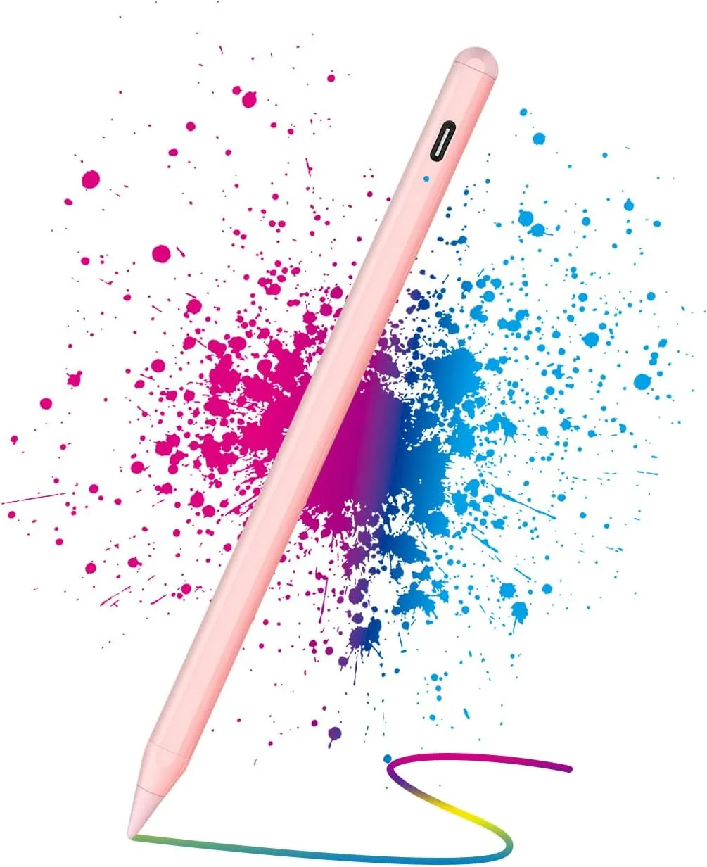 Lápiz Stylus Tresoba para iPad 2018-2026 USB-C Rosa