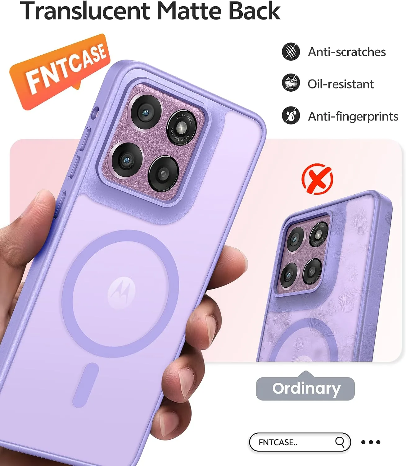 FNTCASE for Moto G Stylus 2026 / G Stylus 2025 Case, Fit for Magsafe