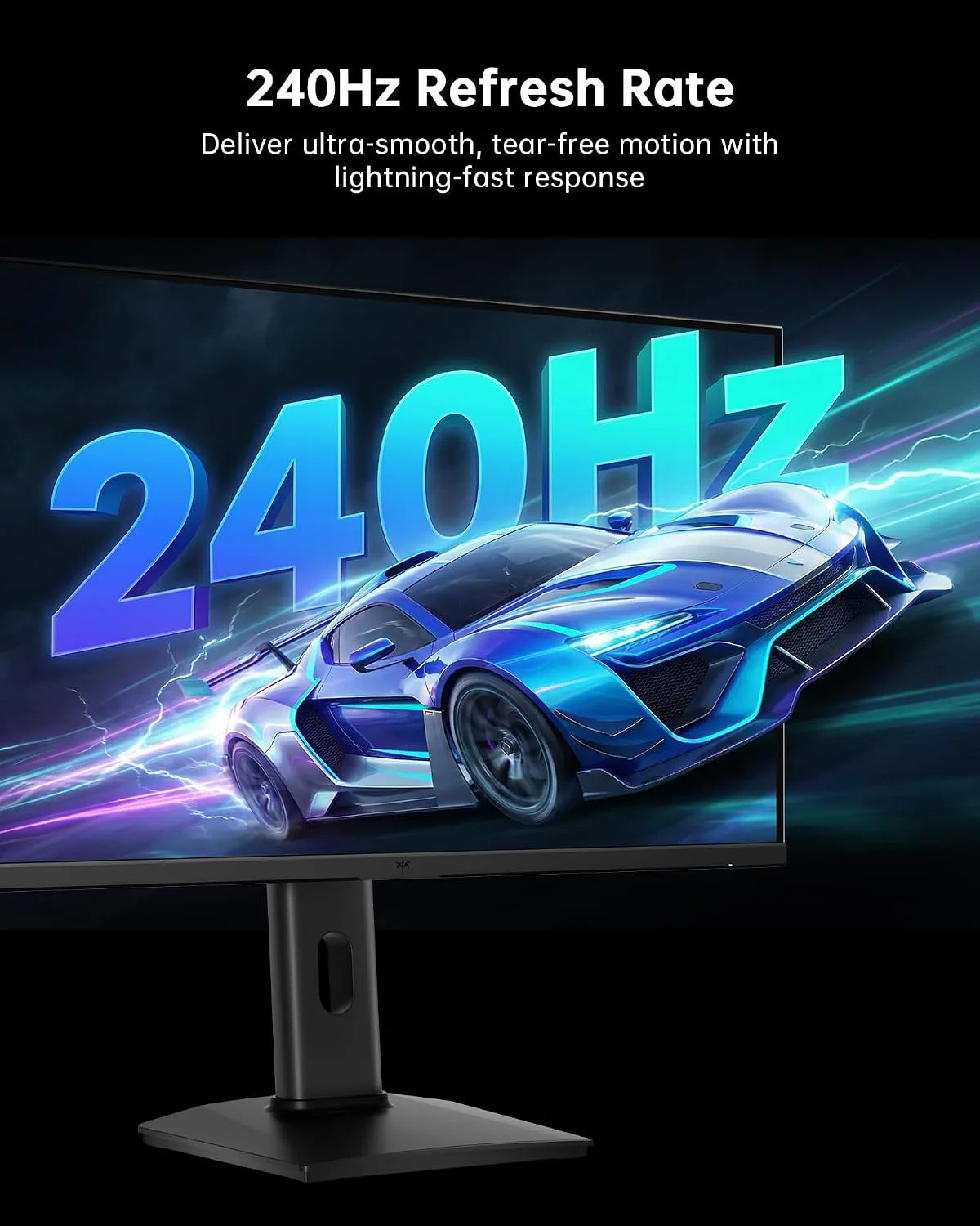 KTC 24.5 Inch 240Hz Gaming Monitor, FHD Computer Monitor Vertical, H25T7-3