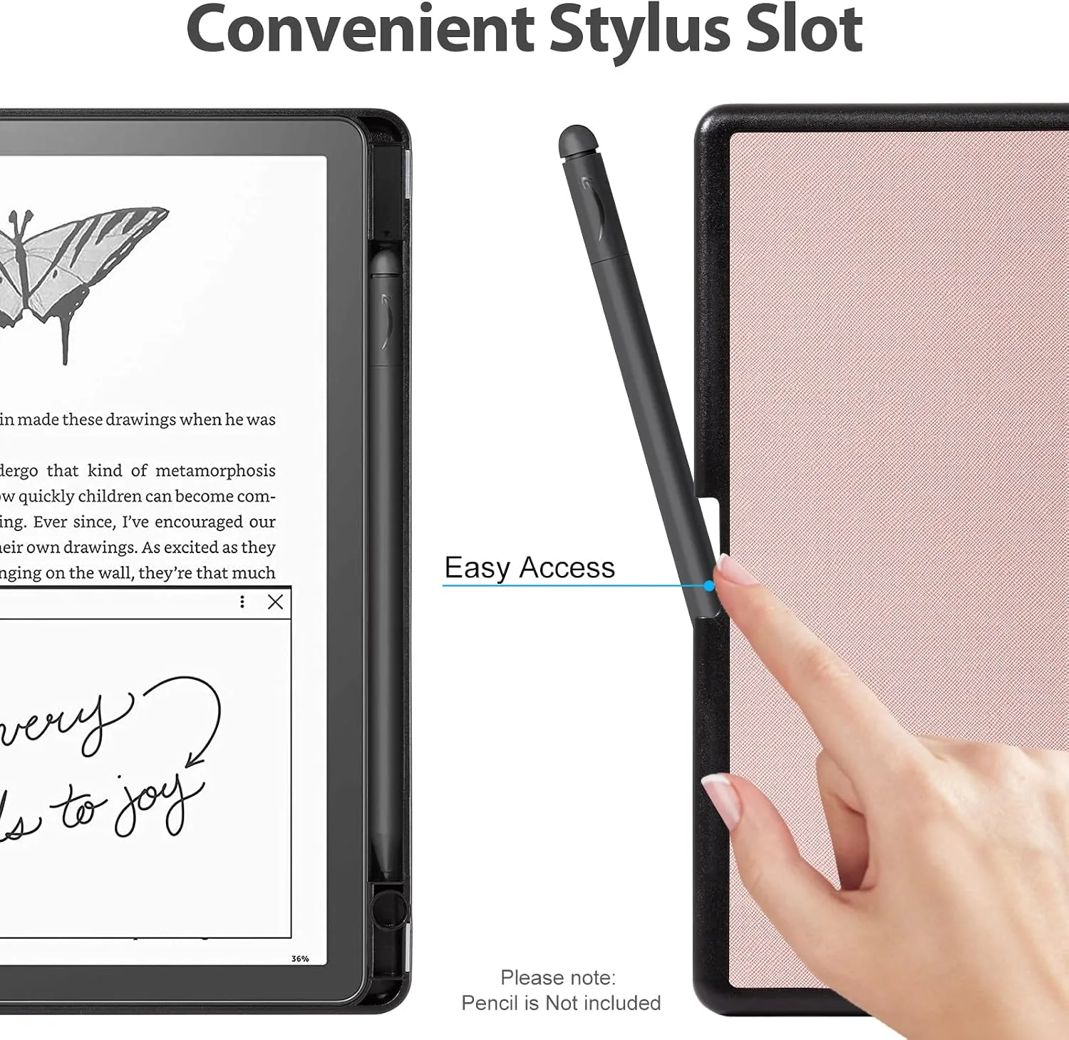 CoBak Case for 10.2 Inch Kindle Scribe (2022/2024 Release)
