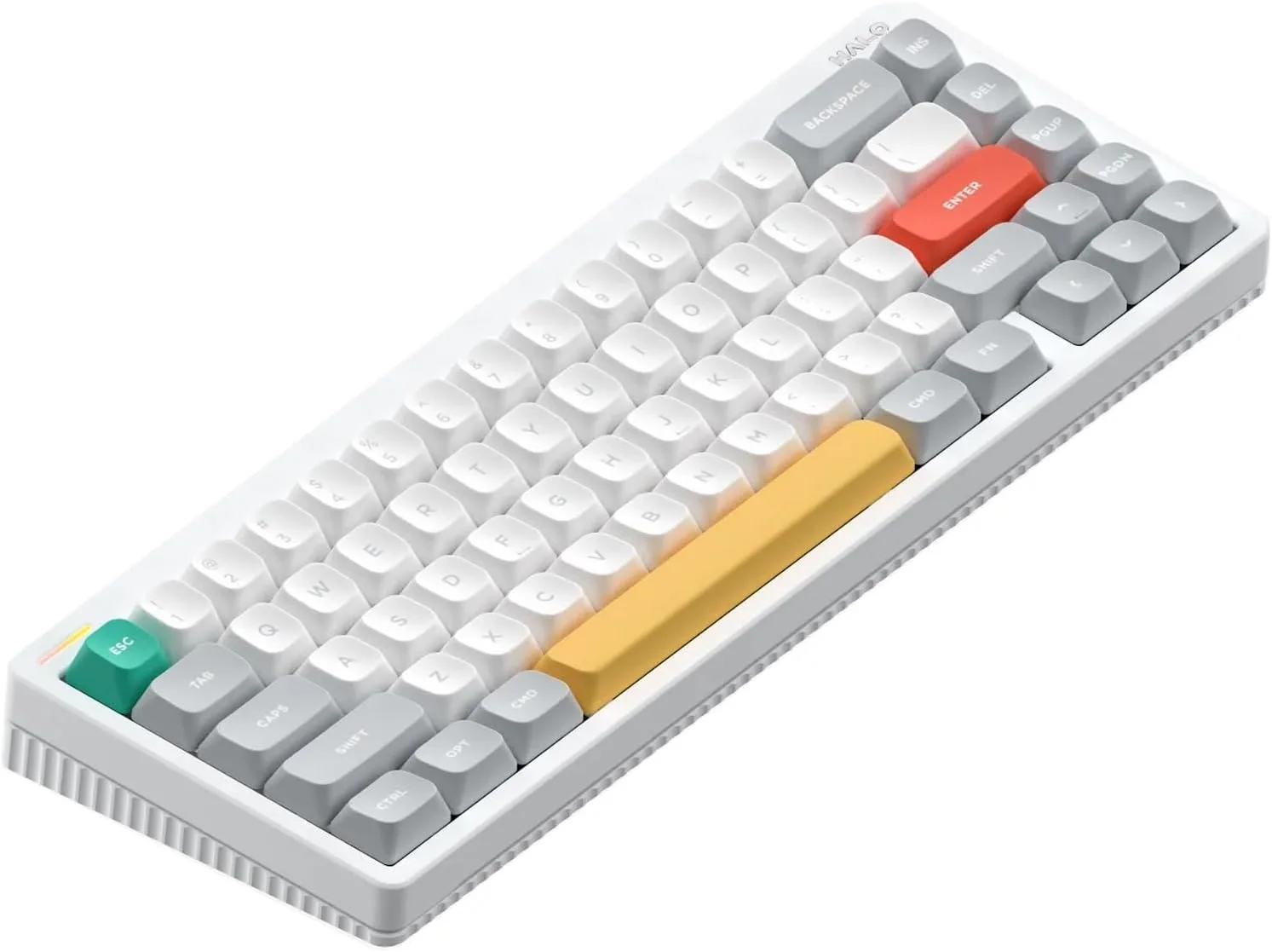 Teclado Gamer Mecánico Inalámbrico NuPhy Halo V2 IO RGB Bluetooth 5.0 USB-C 2.4GHz