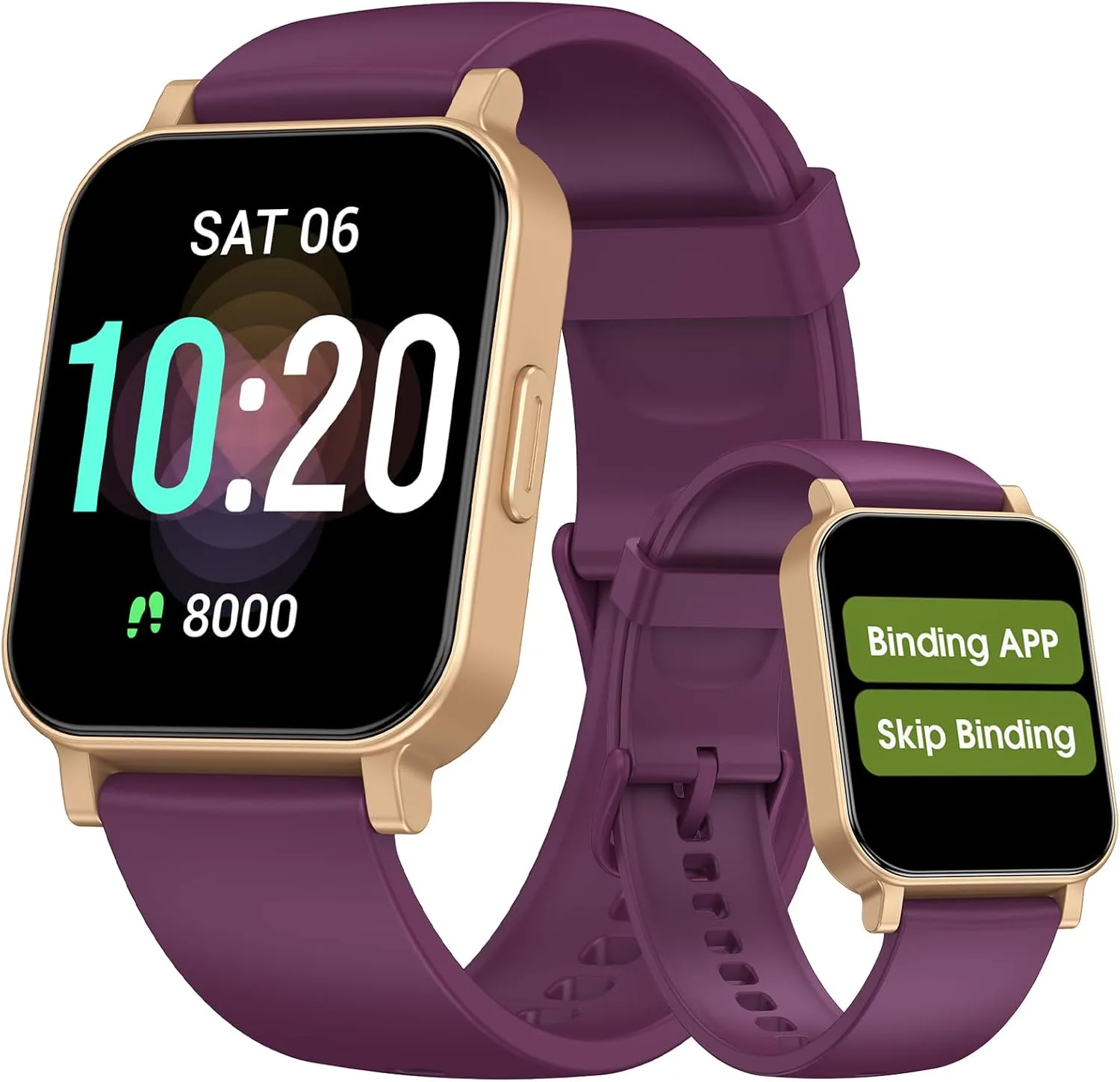 Smart Watch Fitness Tracker No APP No Phone Needed, Step Counter Watch