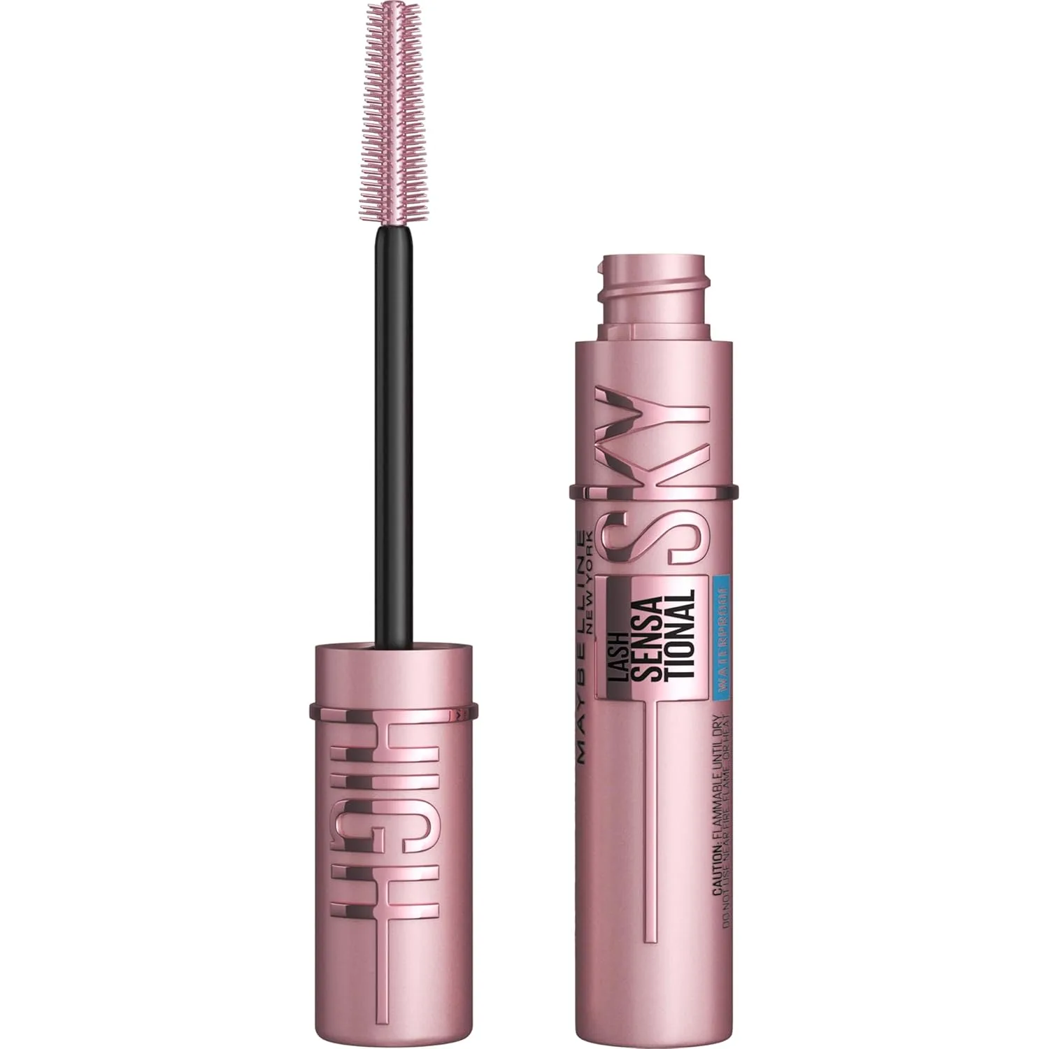 Maybelline Lash Sensational Sky High Waterproof Mascara, Brownish Black