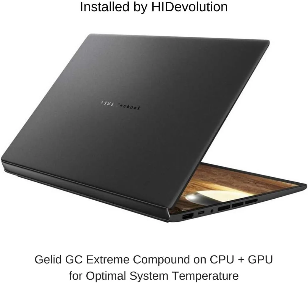 HIDevolution [2026] ASUS Zenbook Duo UX8407AA Gray Dual 14" 3K 144Hz OLED Touch, 1.6 GHz Ultra 9-386H, Intel Graphics, 32 GB LPDDR5X RAM, 1 TB PCIe SSD, Windows 11 Home