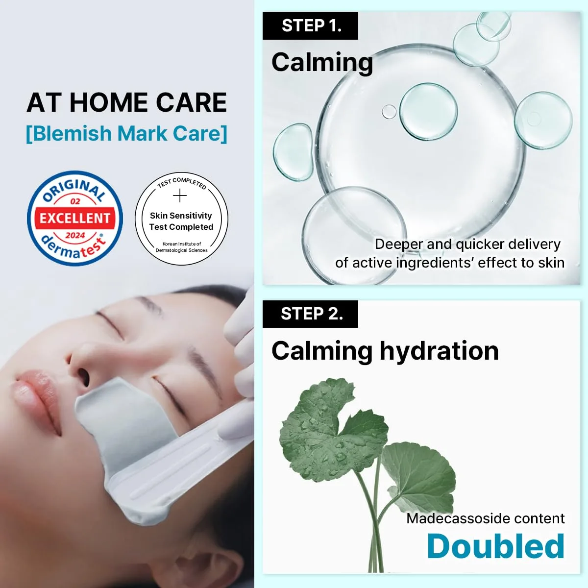 MEDIHEAL Madecassoside Derma Modeling Pack (Pack of 2), Blemish Care