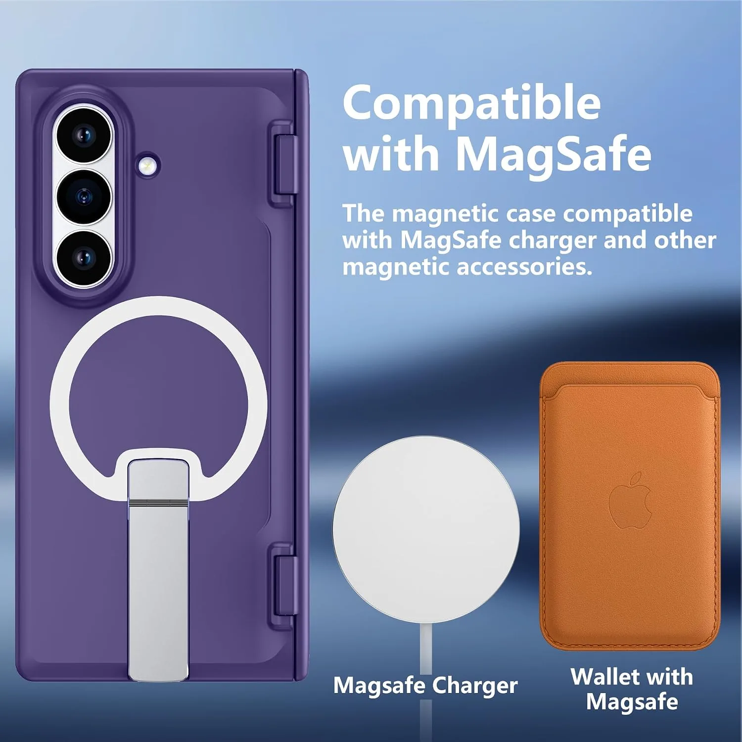 For Samsung Galaxy Z Fold 8 Ultra Case with Kickstand & Screen Protector
