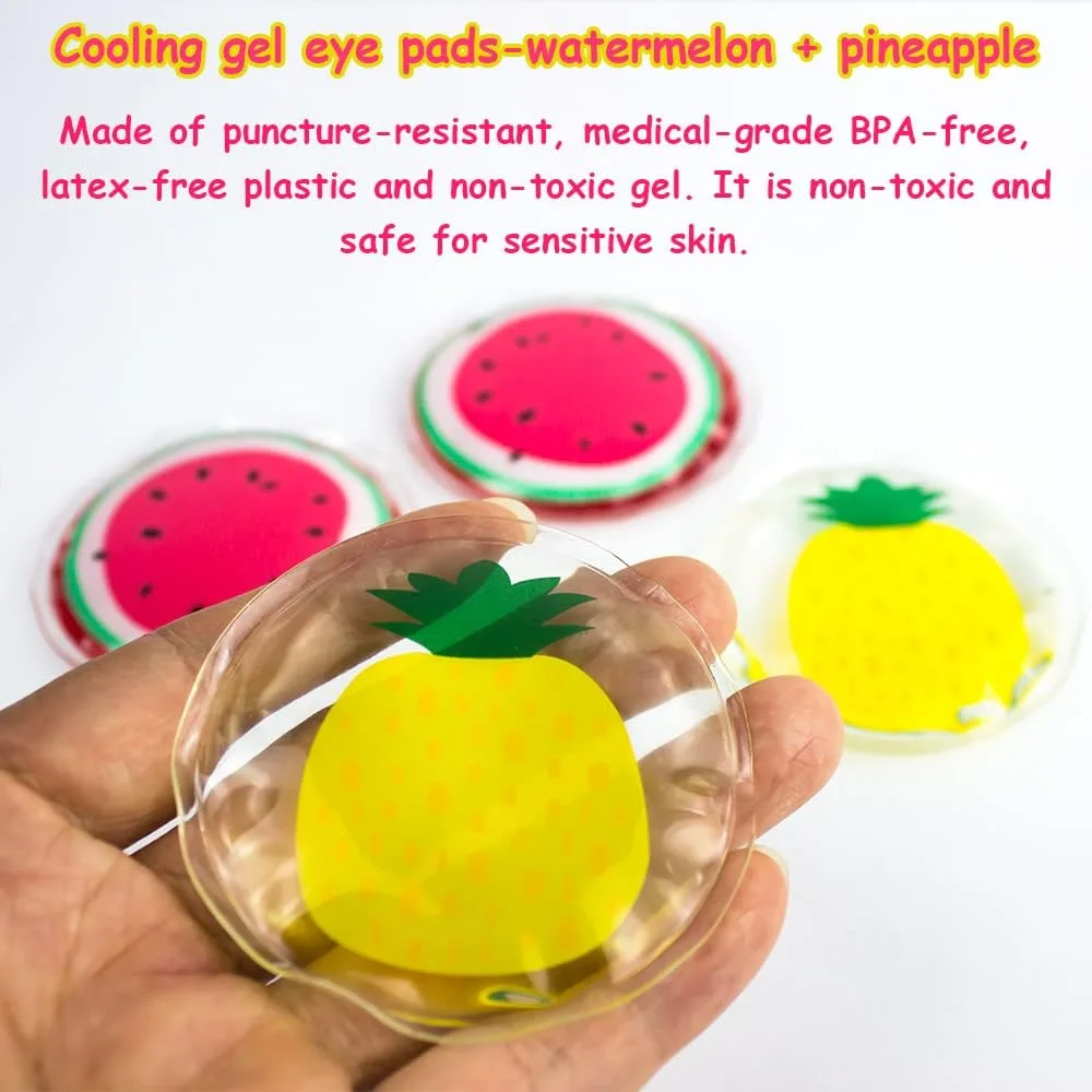 Hot and Cold Eye Pads, Reusable Eye Patches