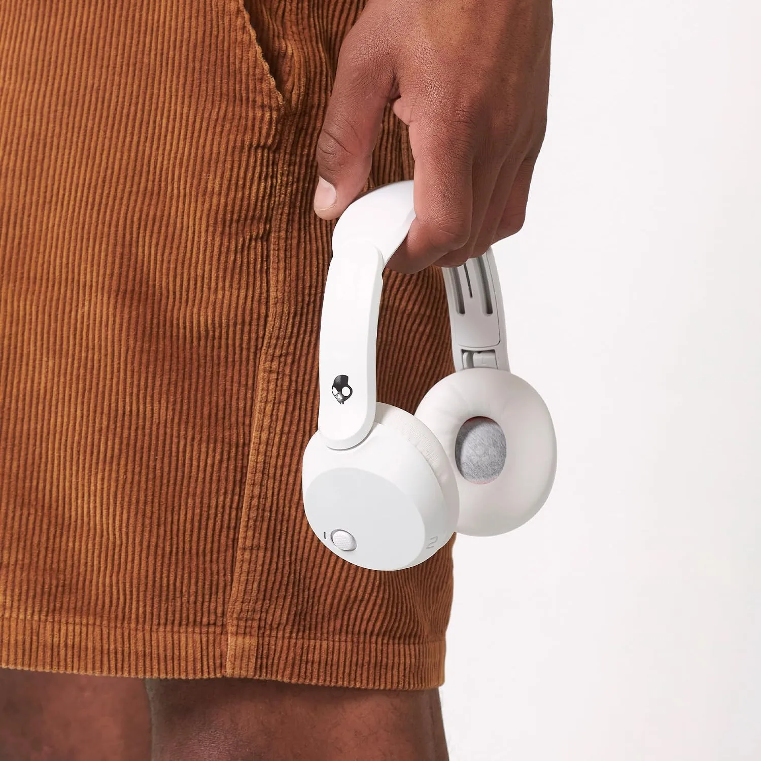 Skullcandy Icon 180 Wireless On-Ear Bluetooth Headphones - Bone