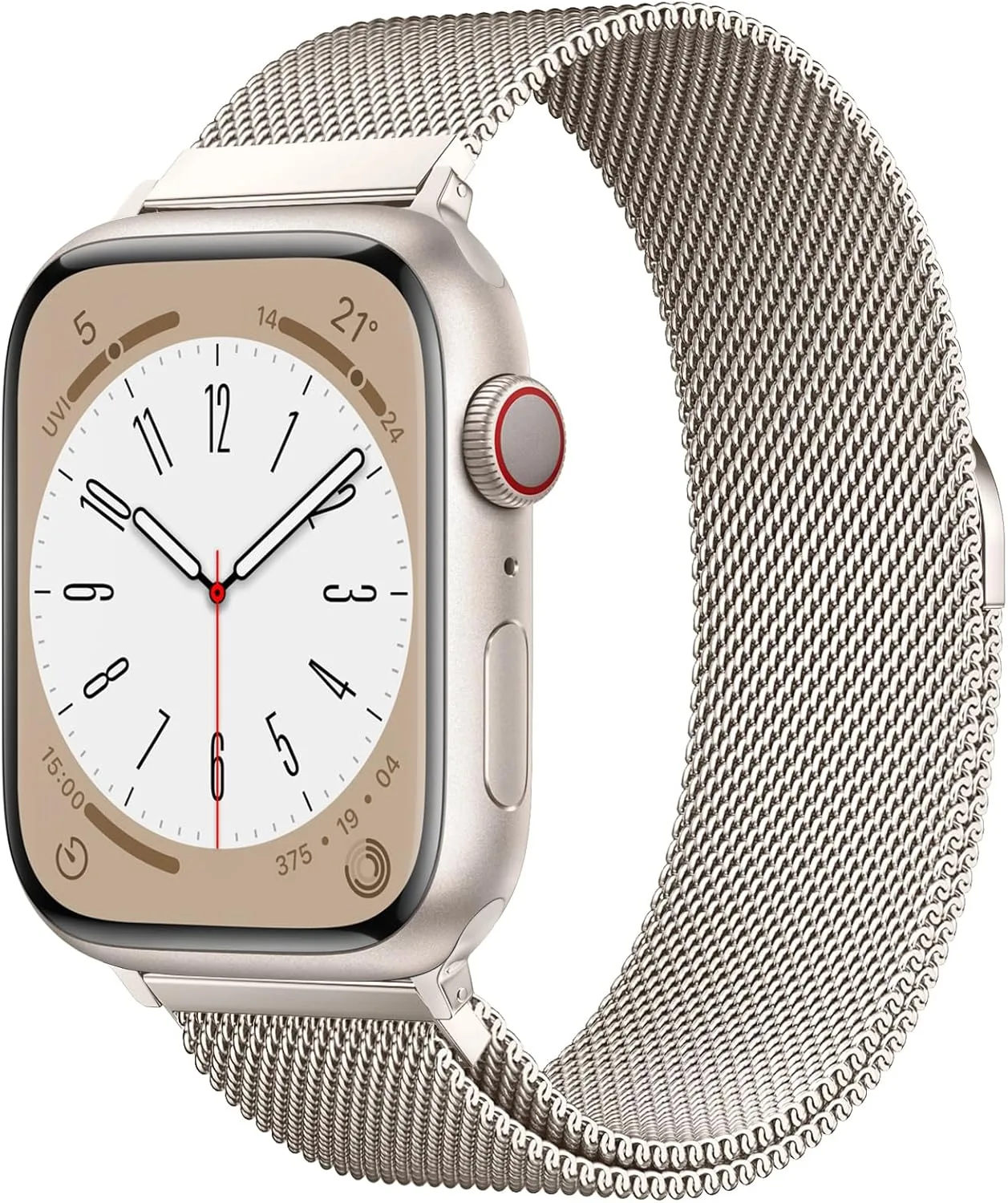 Correa Milanese Loop BRG compatible con Apple Watch