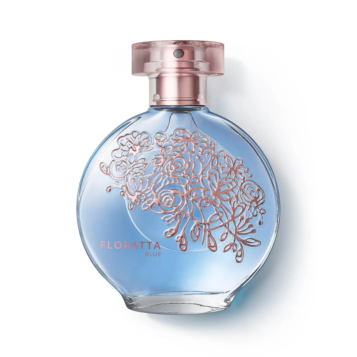 O Boticário Floratta Blue Eau de Toilette - Fresh Floral Fragrance for Women - Clean Musk & Delicate Floral Notes - Long Lasting Everyday Womens Perfume - Cruelty-Free & Vegan - 2.5 oz (75 ml)