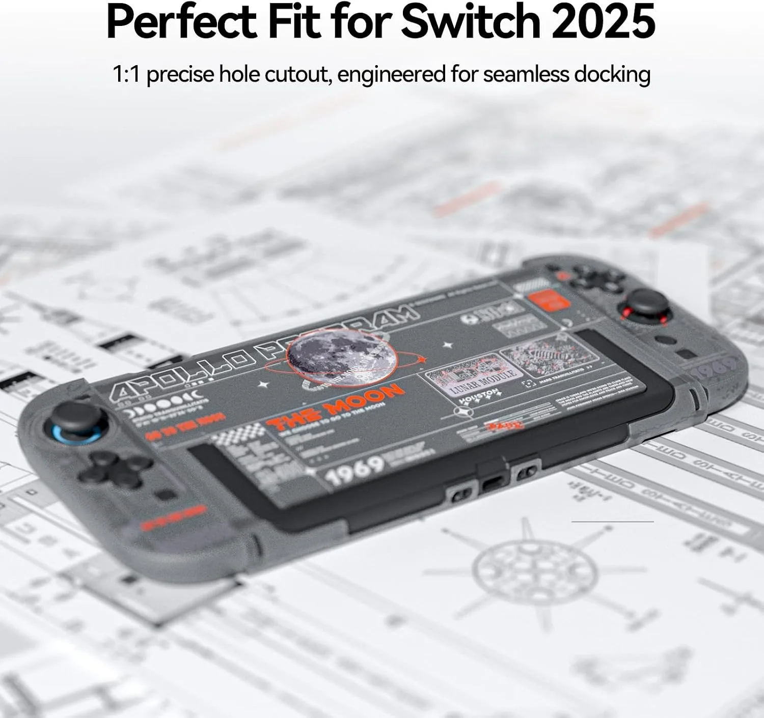 GeekShare Protective Shell Dockable Hard Case Compatible with Switch 2