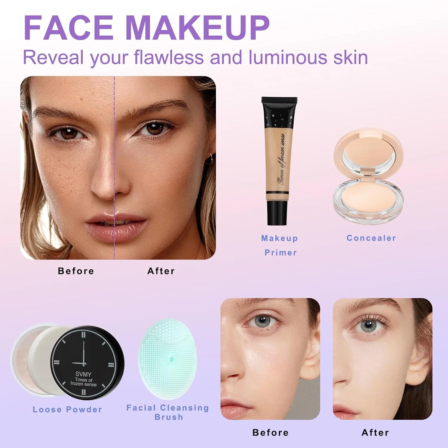 Makeup Kit Makeup Set for Teens & Girls Make Up Sets for Girls 10-12 Makeup Gift Set for Teenagers Makeup kits for Teen Beginner