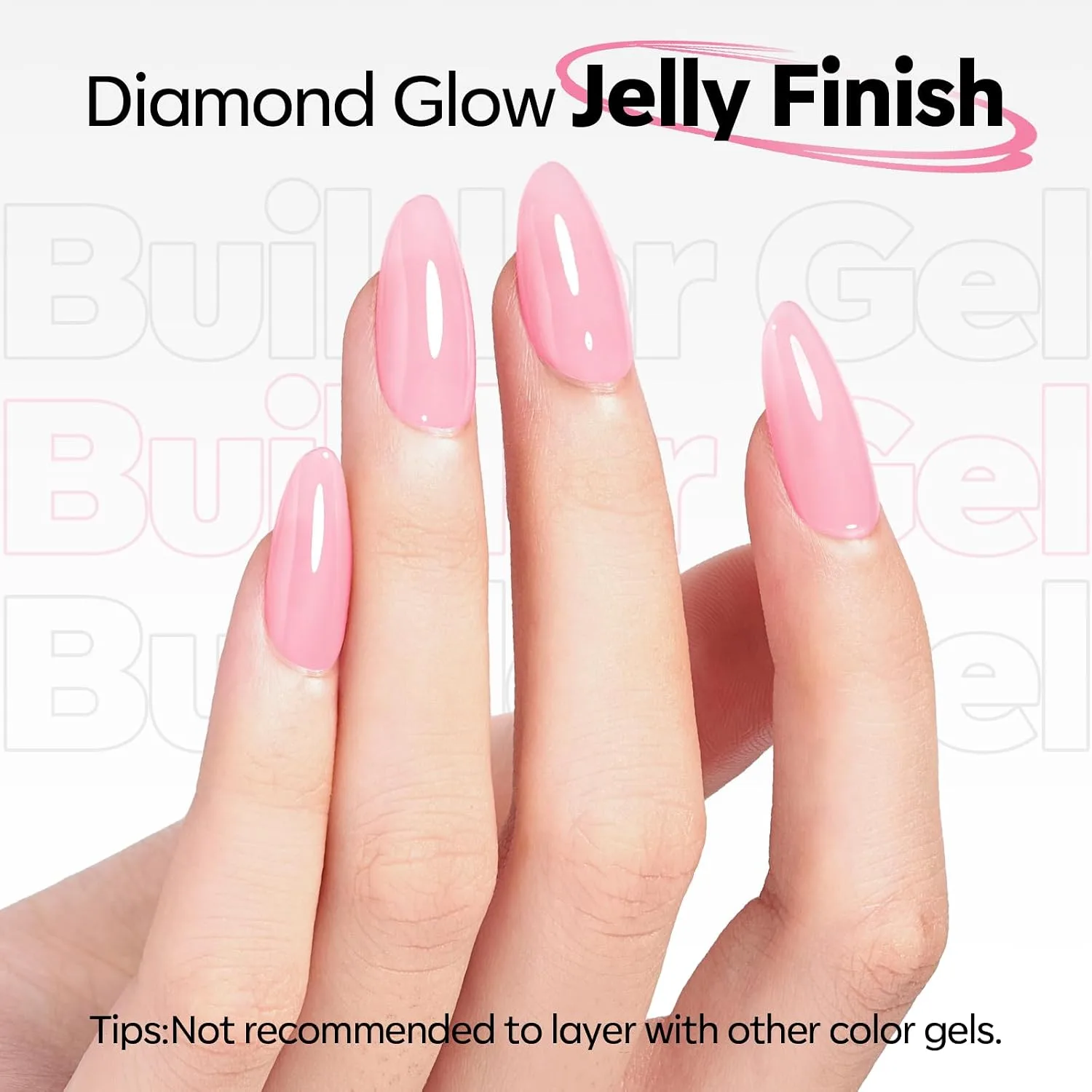 modelones Multiultra Builder Nail Gel, No Top Coat Needed Builder