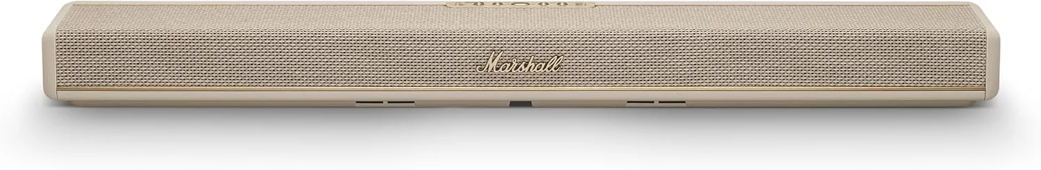 Marshall Heston 60 Soundbar with Dolby Atmos Immersive Sound - Cream