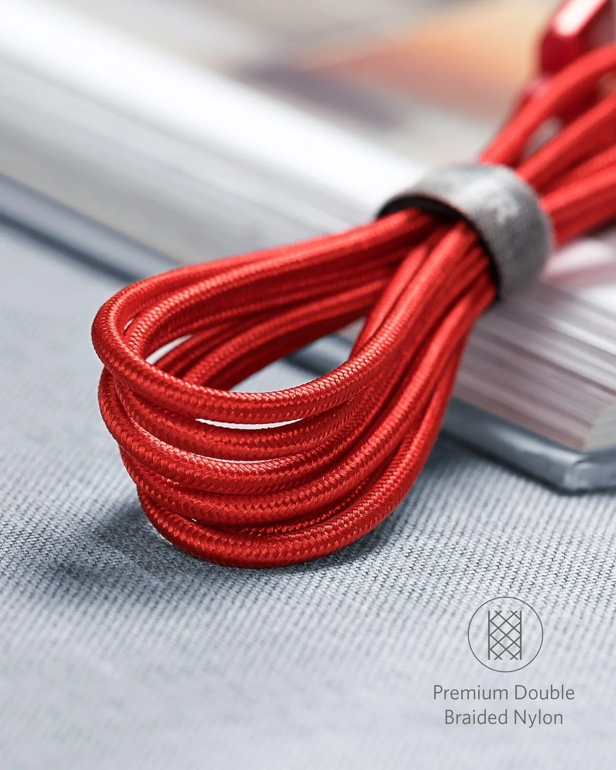Anker USB A to USB C Cable, USB to USB C Cable (2-Pack, 6 ft, Red)
