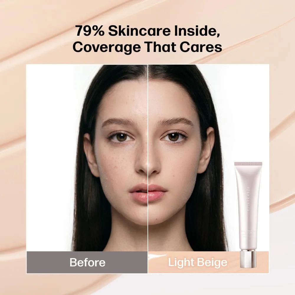 DEARDAHLIA Daily PDRN BB Cream (Light Beige) for Dewy Glass Skin Finish