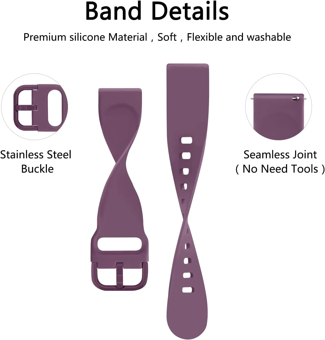 AK Band for Amazfit GTS 4 / GTS 4 Mini / GTS 3 / GTS 2 / GTS 2e / GTS 2 mini / GTS / GTR mini Bands, 20mm Soft Replacement Sport Strap for Amazfit Bip 3 / Bip 3 Pro / Bip U Pro / Bip / Bip Lite / Bip S / Bip S lite / Bip U Smart Watch Women Men
