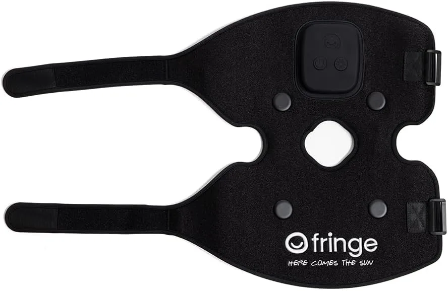 Fringe Red Light Therapy with Vibration Massage, Knee Wrap, 660nm & 850nm