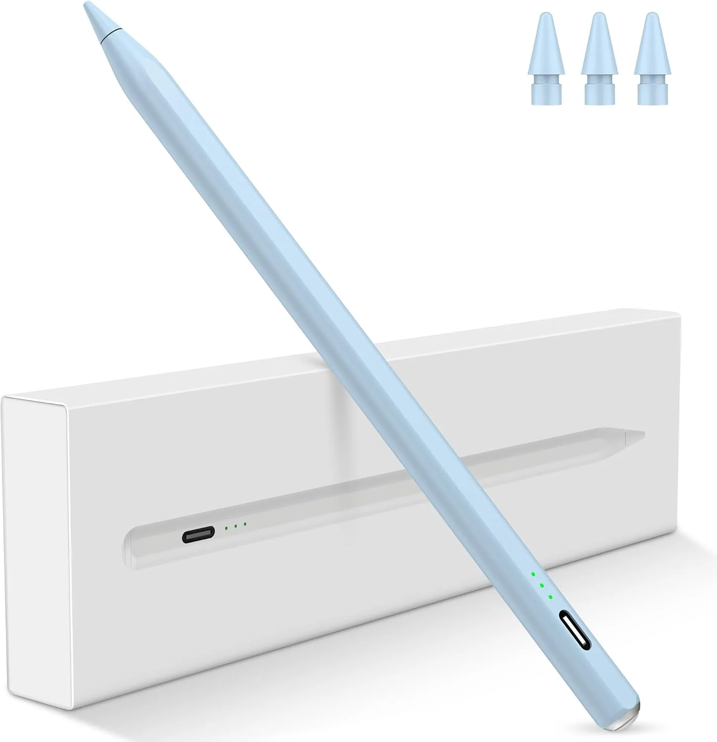 Stylus Pen for iPad 2026-2018, 15 Mins Fast Charge Pencil for iPad A16 11th/10th/9-6th Generation, Air M4 M3 M2 11"/13"/5-3rd, Pro M4 11/12.9/13, Mini A17 Pro/6/5th, Tilt Sensitivity Palm Rejection