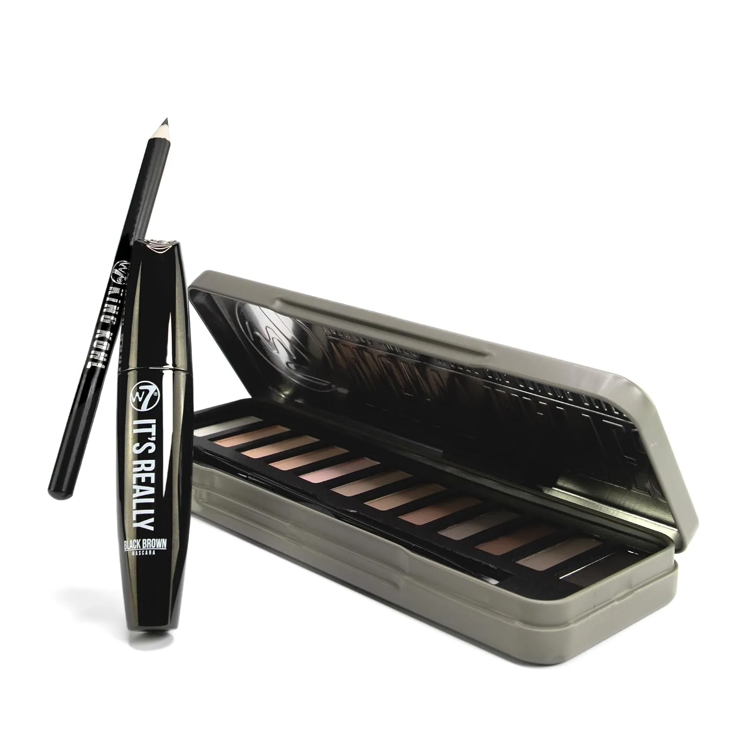 W7 Meet Your Mattes Gift Set - Eyeshadow, Mascara and Eyeliner Kit