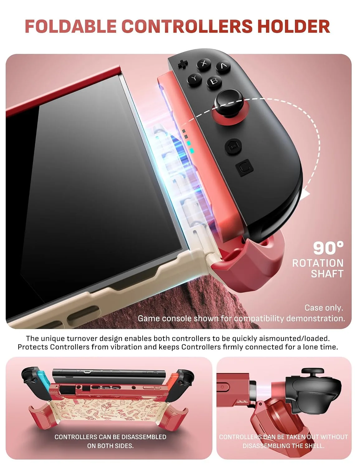 Mumba Dockable Protective Case for Nintendo Switch 2,Blade Series,Arcade