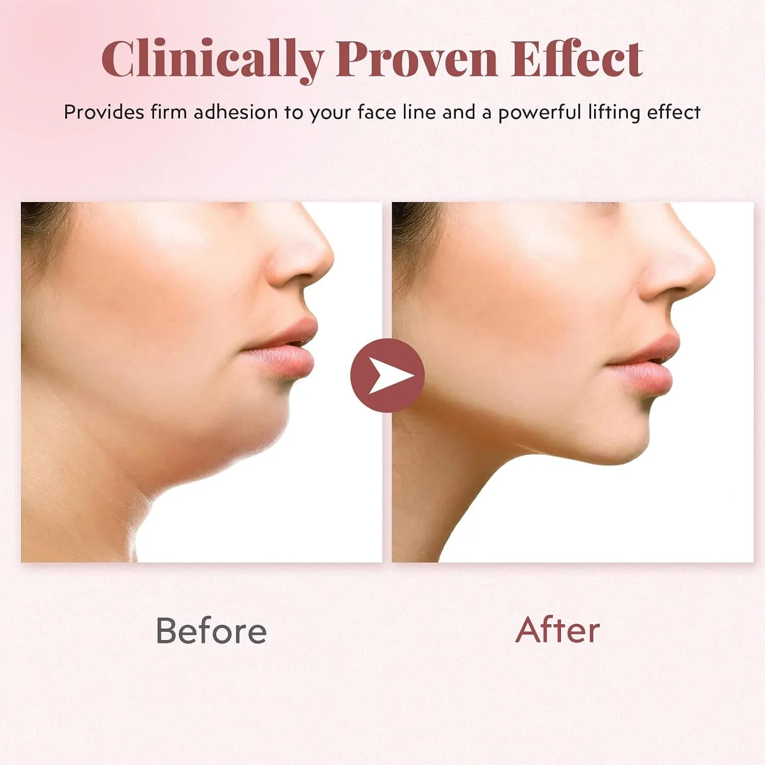Reusable V-Line Mask, Chin Strap For Sleeping【Lifting Effect】【Adjustable】【Easy To Use】, Jawline Shaper