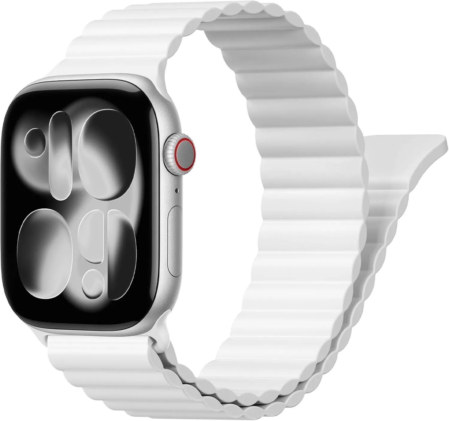 Correa Magnética Sport para Apple Watch 38-49mm Bxuxohs Silicona
