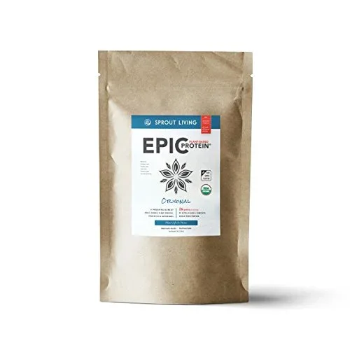 Proteína en polvo Sprout Living Plant Based Protein & Superfoods Original sin sabor 5 lb