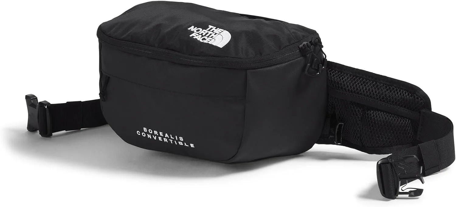 The North Face Borealis Convertible Pack, TNF Black/TNF Black, One Size