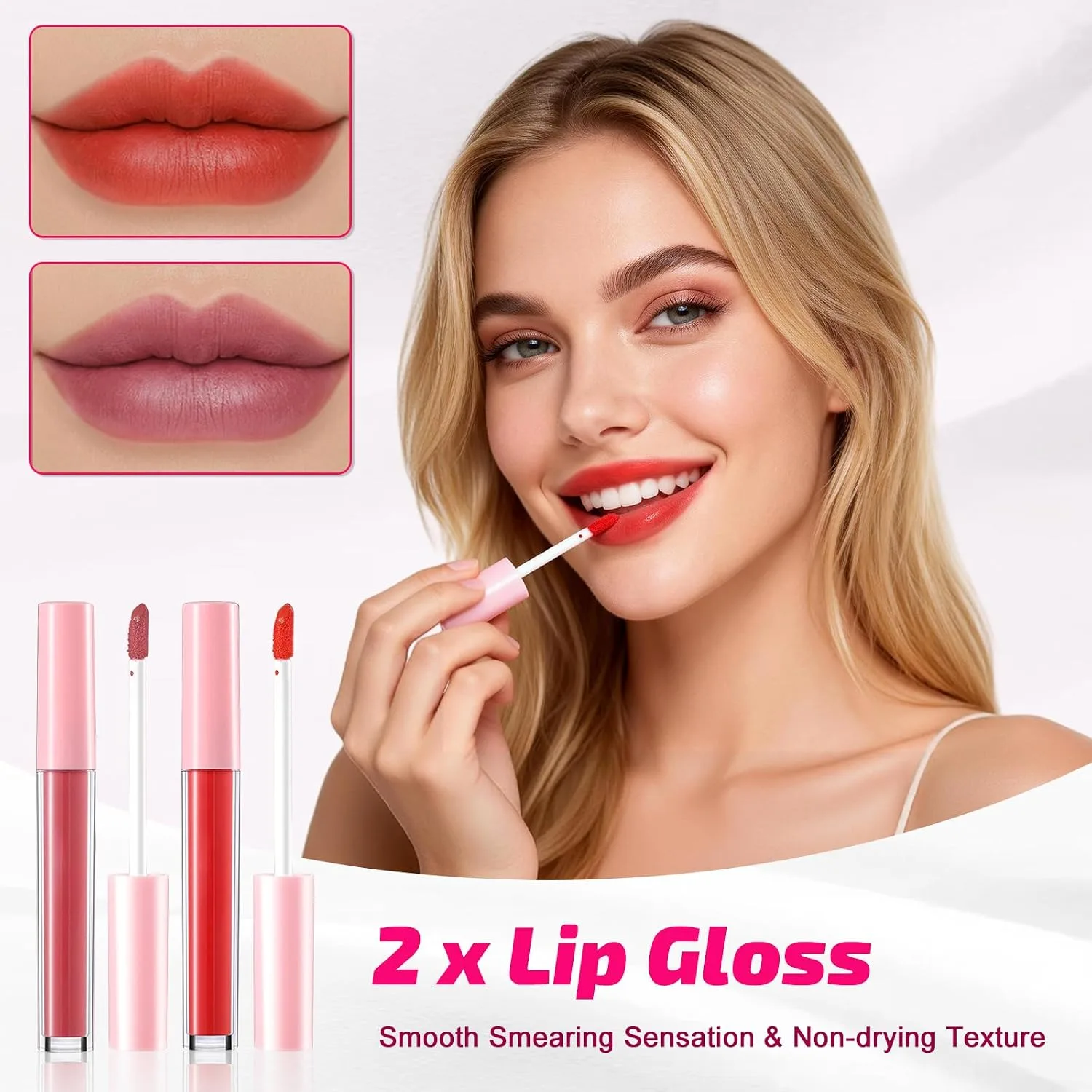 Makeup Set for Women, All in One Make Up Kit for Teen Girls Beginners, Travel Makeup Gift Set, Includes Foundation Eyeshadow Palette Blush Lipgloss Eyeliner Mascara Eyebrow Pen Cosmetic Brush Set