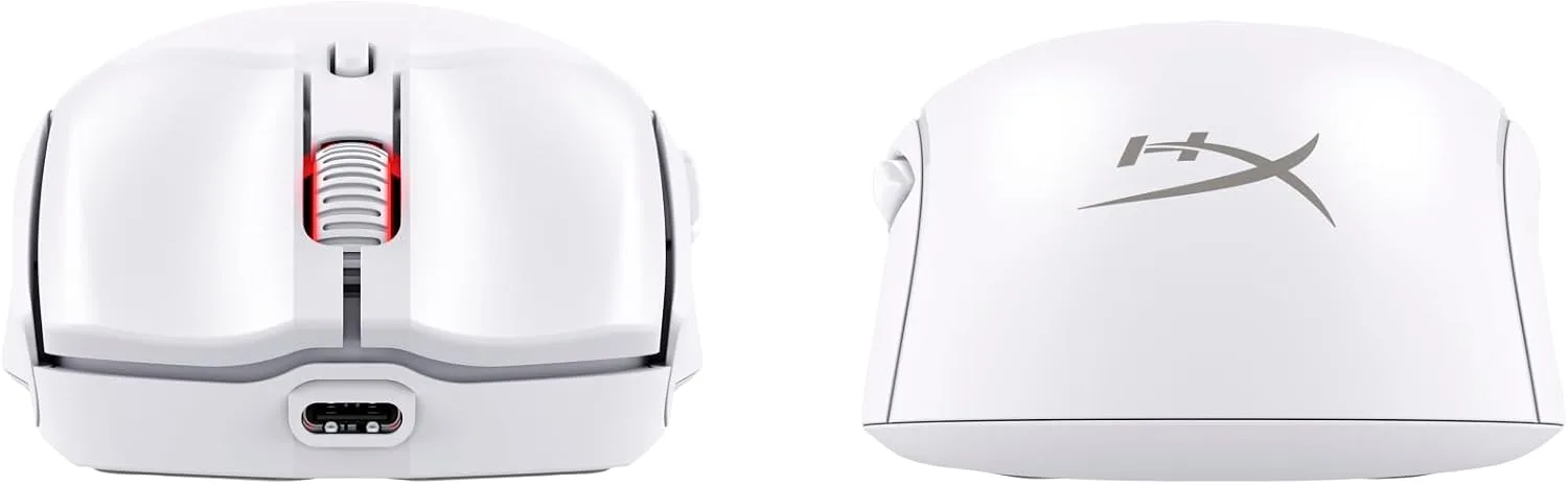 HyperX Pulsefire Haste 2 Mini – Wireless Gaming Mouse for PC Compact Lightweight Bluetooth 2.4GHz White