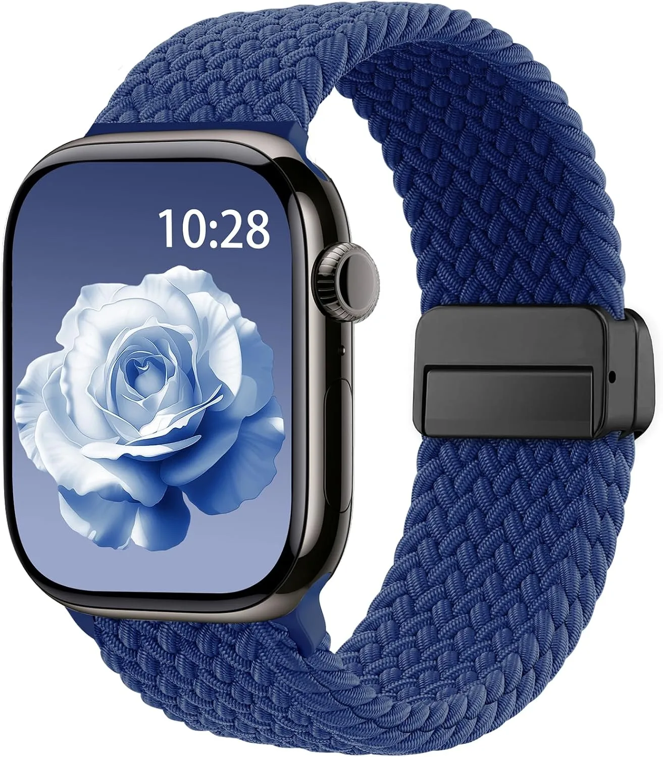 Correa deportiva magnética trenzada para Apple Watch unisex