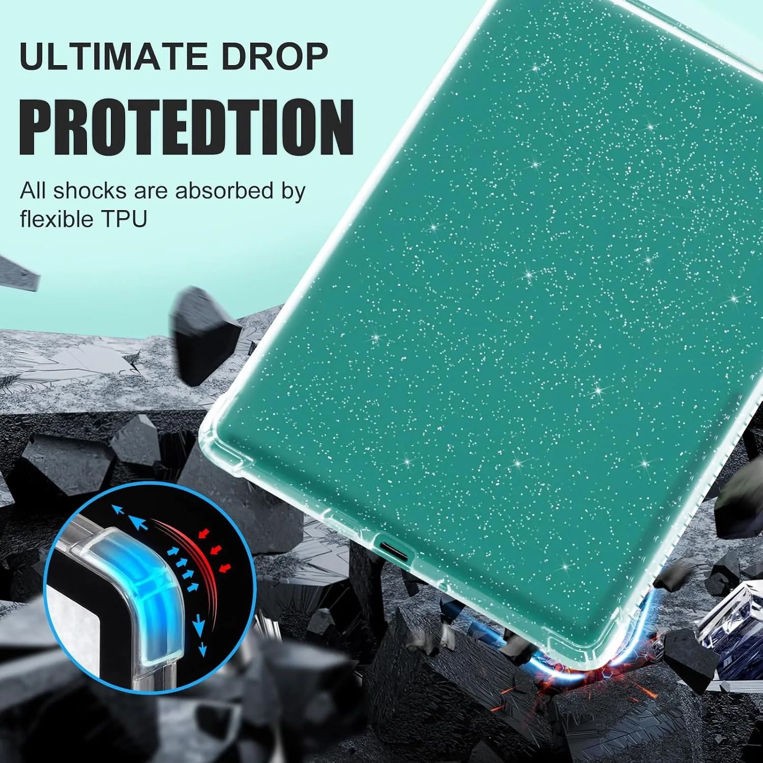 iDLEHANDS 7" Clear Case,not for iPad(A260729)