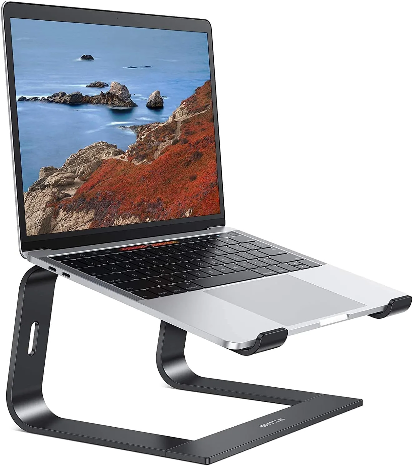 Base para laptop Omoton desmontable compatible 10-17 pulgadas negro