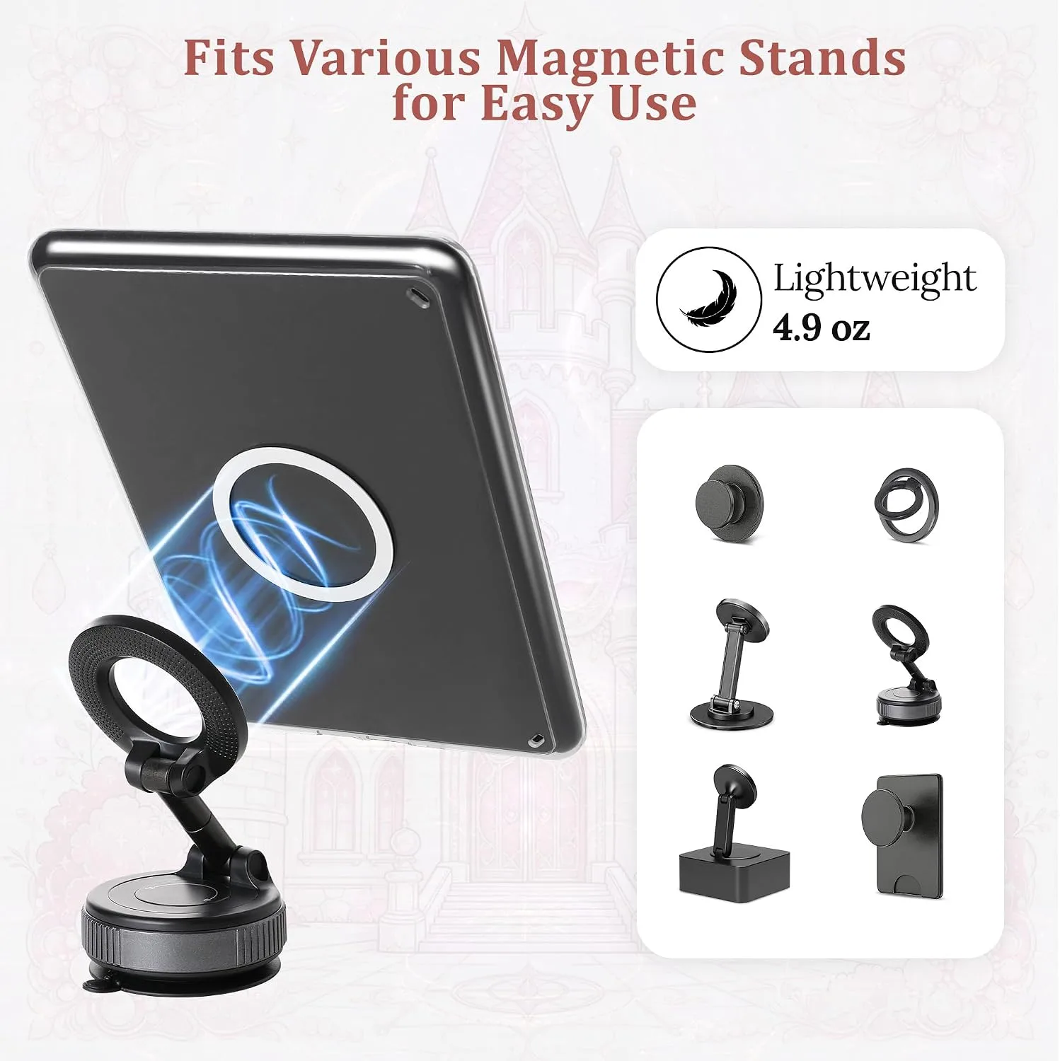 Magnetic Book Cover Case for 7'' Kindle Paperwhite & Colorsoft