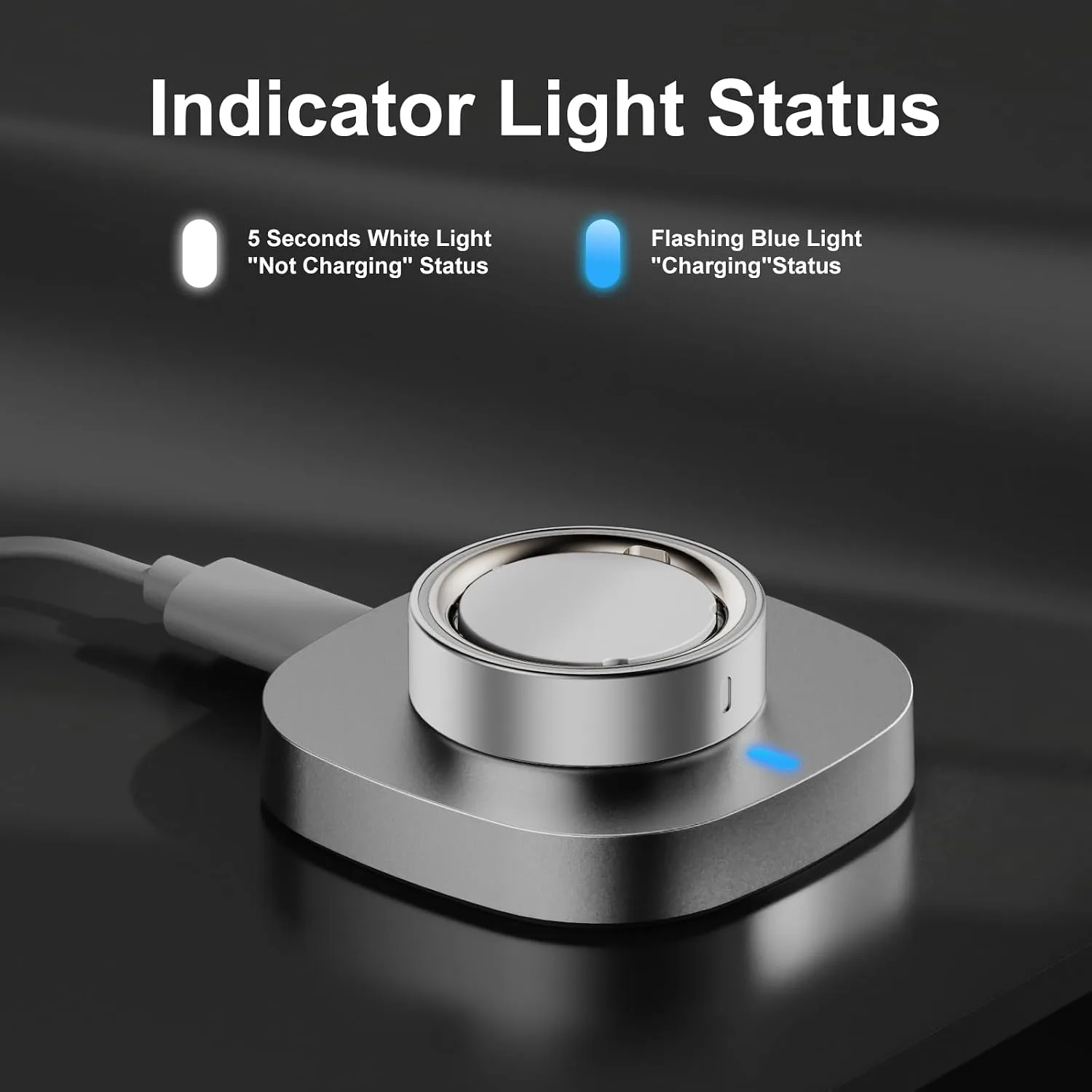 Charger Compatible with Aura-Ring Gen 4 Size 14