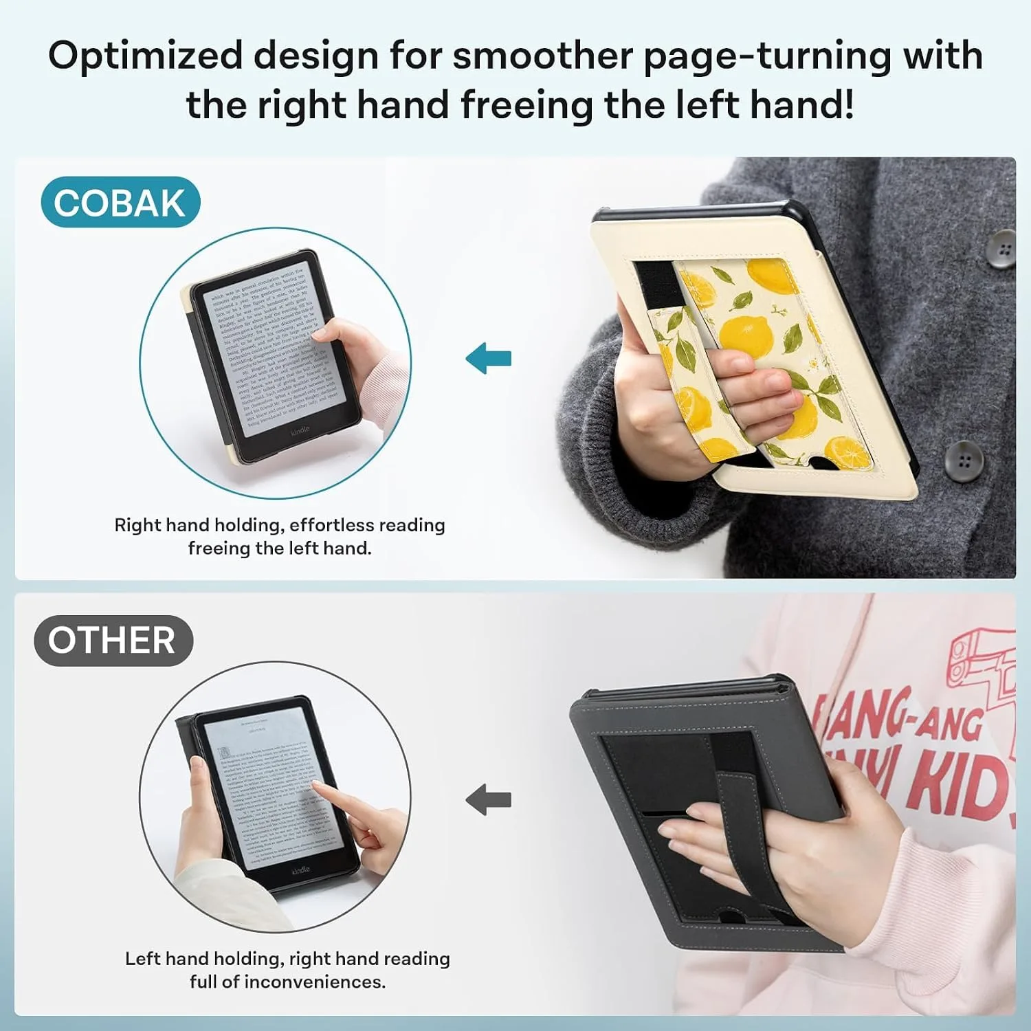 CoBak Case for 7" Kindle Paperwhite 12th Gen 2024 and Kindle Colorsoft