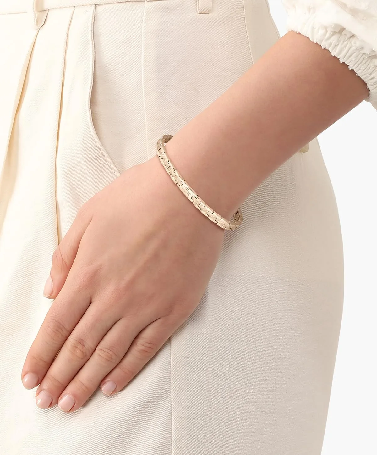 Lacoste Metropole Unisex Link Bracelet
