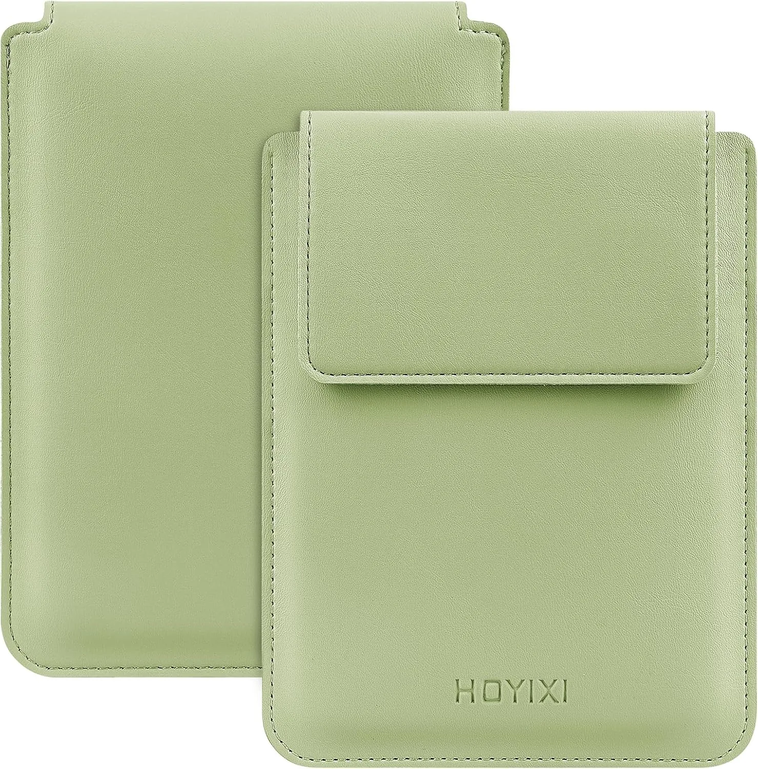 Estuche universal HoYiXi para lector ebook 6.8-7 pulgadas verde claro