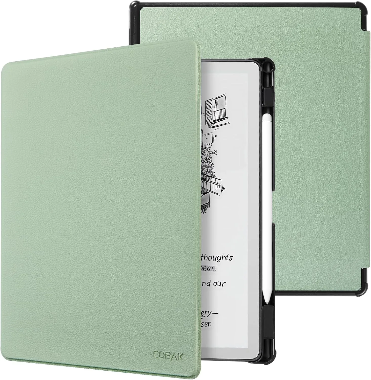 CoBak Slim Case for TCL 11" Device with Auto Sleep Wake, Pen Holder