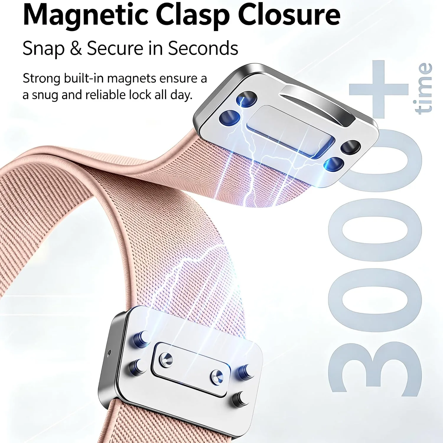 Magnetic Sport Nylon Band Compatible with Google Fitbit Air Active Band