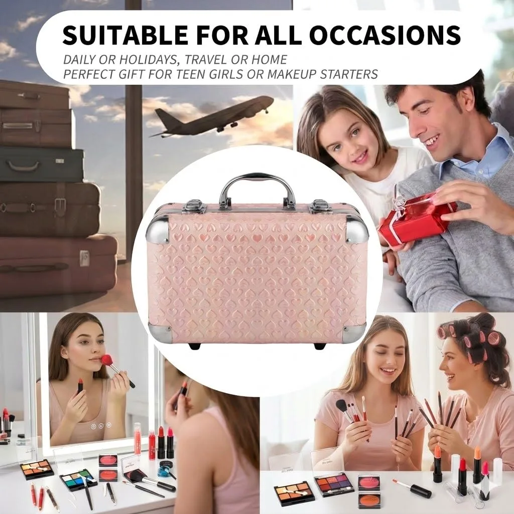 Hot Sugar All In One Makeup Set for Teenager Girls, Pink Heart