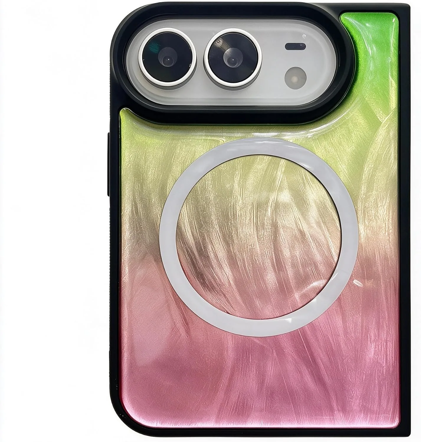 Funda para iPhone Losin Duo Verde Rosado Iridiscente