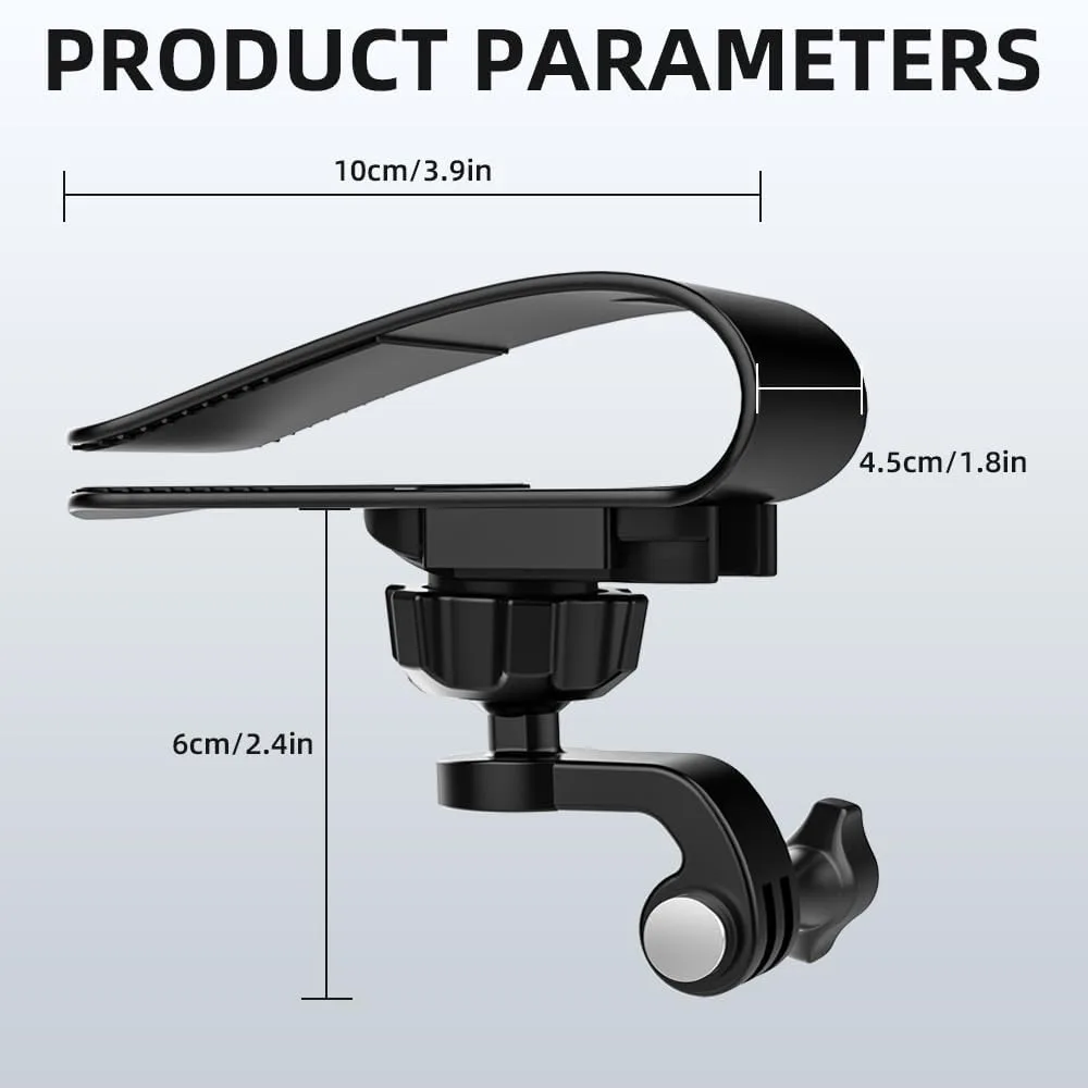 360° Adjustable Car Sun Visor Mount for DJI Osmo Pocket 3