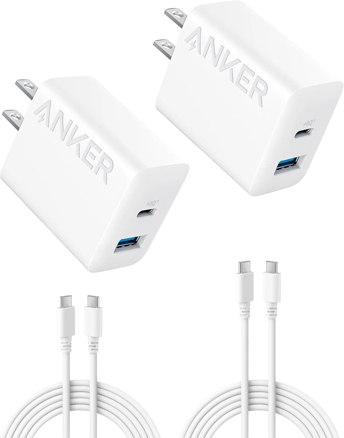 Anker Phone Charger, 20W USB C Charger Block, Type C Charger Fast Charging