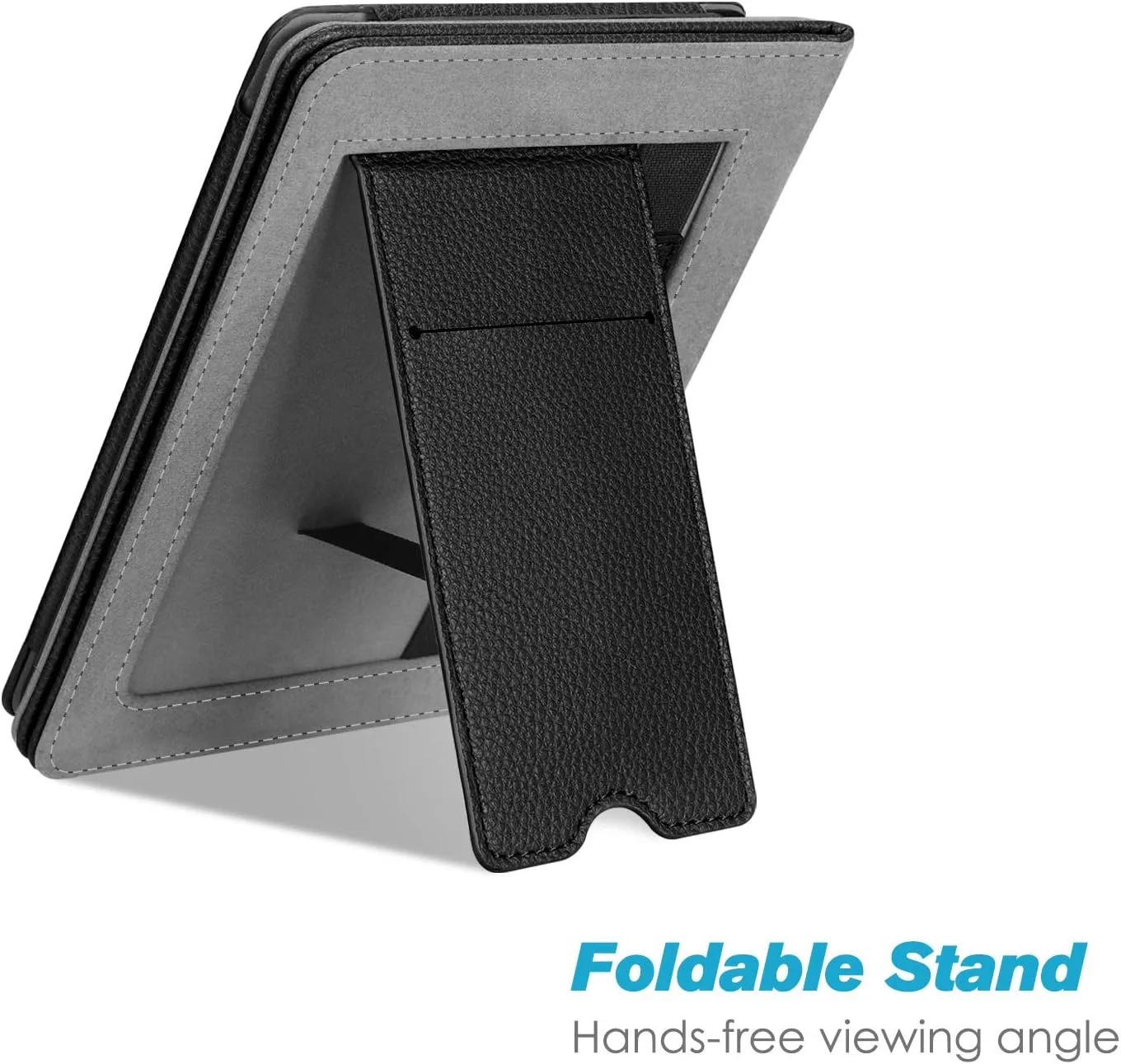 Fintie Stand Case for 6" Kindle Paperwhite 10th Gen 2018, Black