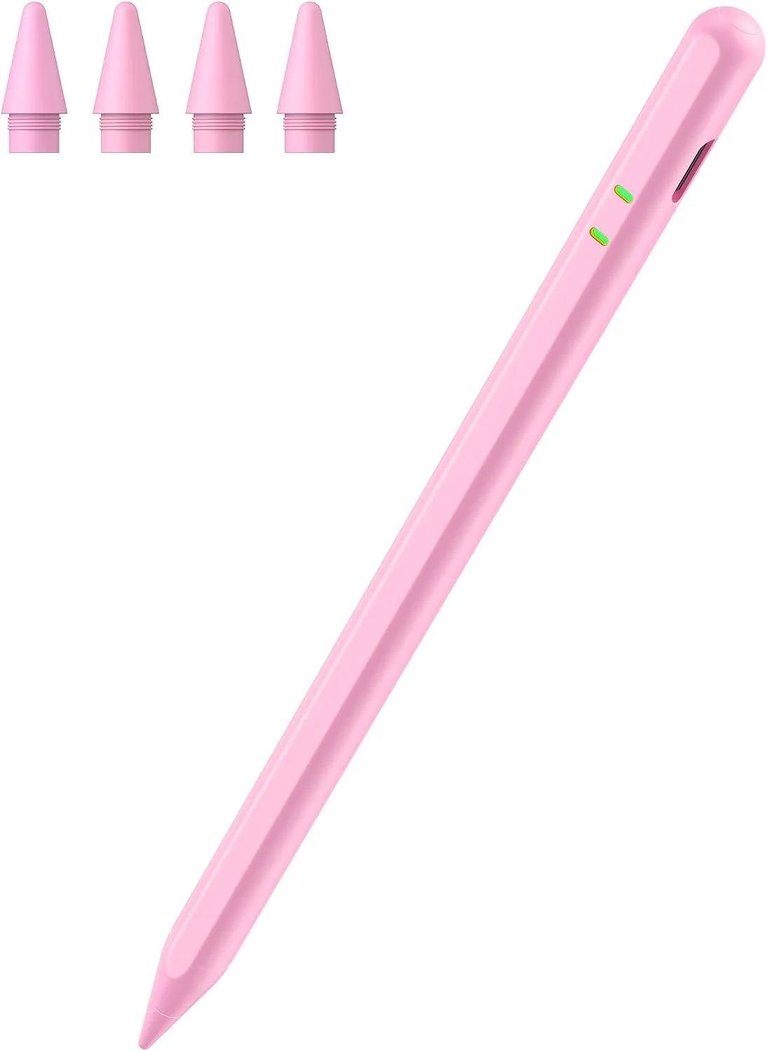 Pencil for iPad A16/11/10/9/8/7/6th, Stylus Pen for iPad 2018-2026, Pink
